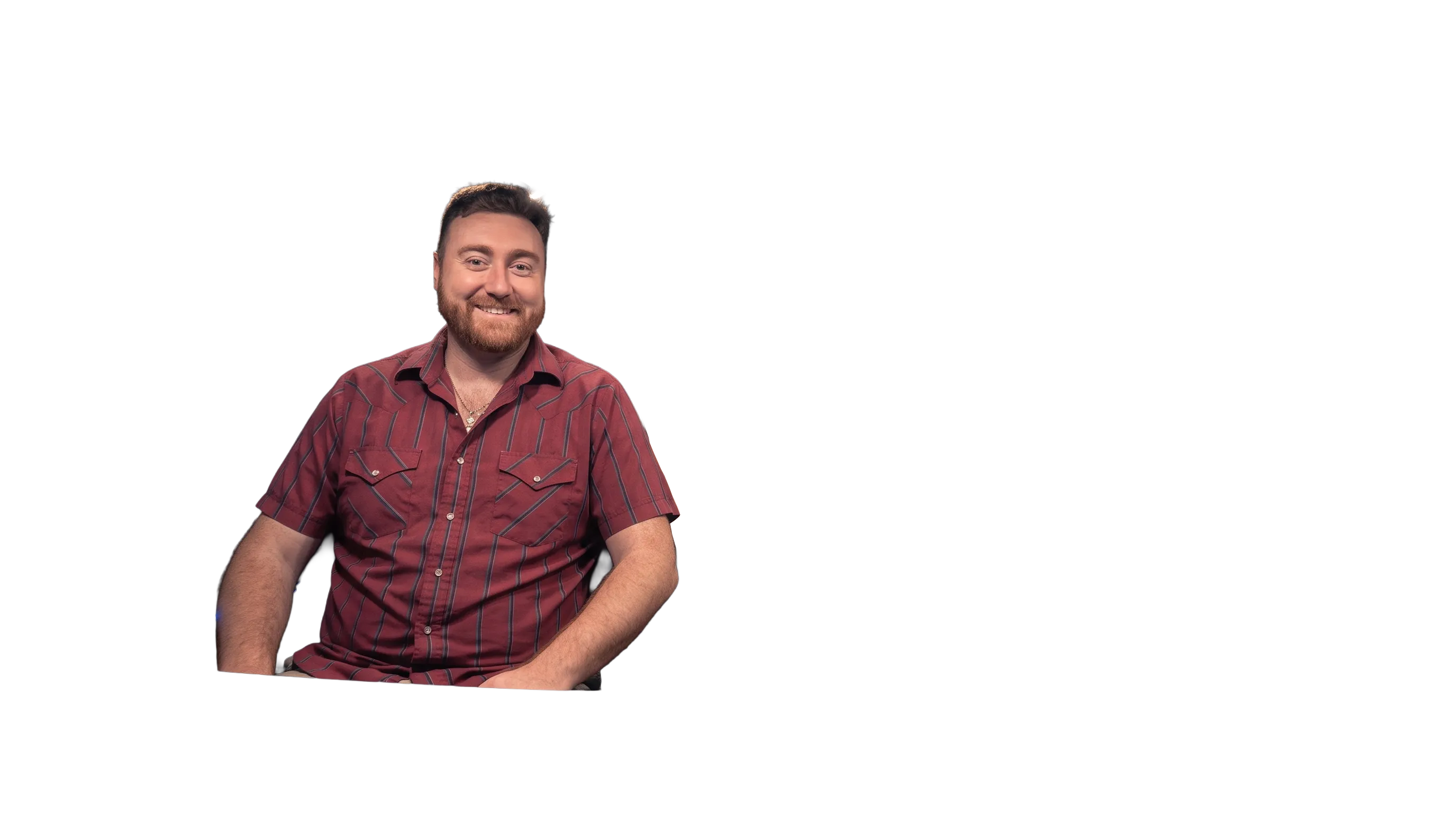 Alex, passenger seat host analyzing screenplay pacing and narrative arcs on Carpool Critics